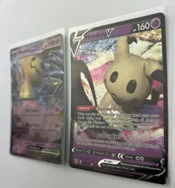 Card Lot Of 2 Mimikyu V #062/172 Mimikyu Ex Promo Battle Styles Pokemon TCG - Image 4