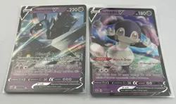 Pokemon TCG 2 Card Lot Indeedee v 91/202 Necrozma V 63/163 Rare - Image 3
