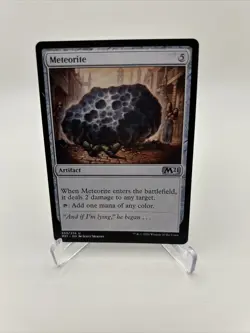 MTG Meteorite - Artifact M21 Core Set 2021 Magic The Gathering 233/274 Uncommon - Image 1