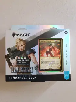 MTG Magic: The Gathering-FINAL FANTASY: "Limit Break" Commander Deck Collector's - Image 1