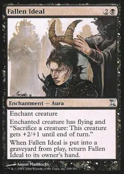Fallen Ideal - Medium Play MTG Time Spiral - Image 1