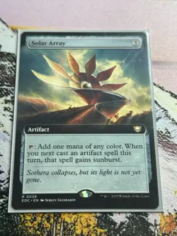 Solar Array Mtg Edge Of Eternities Borderless - Image 2