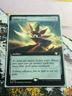 Solar Array Mtg Edge Of Eternities Borderless - Image 5