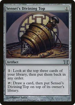 🧙Sensei’s Spinning Top M 268/306 CHK Champions Of Kamigawa MTG - Image 1