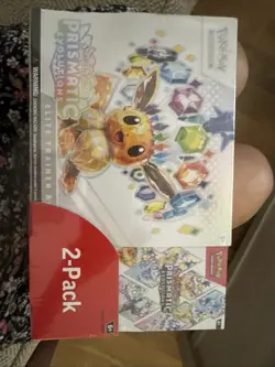 Pokemon Prismatic Evolutions COSTCO 2-pack ETB Elite Trainer Box, Booster Bundle - Image 3
