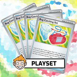 4x Bug Catching Set - Trainer, Item (#102/131) Playset - Pokemon, Prismatic - Image 1