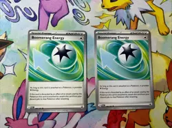 BOOMERANG ENERGY 166/167 - POKEMON - TWILIGHT MASQUERADE X2 Playset - Image 1