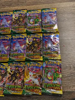 Pokemon Evolving Skies - Booster Packs - Lot Of 18 Factory Sealed - Image 3