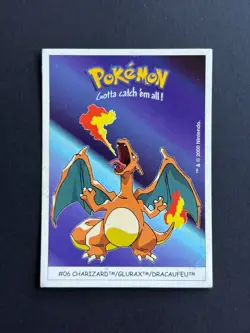 Carte Pokemon - Nintendo - Dunkin Boomer - #06 Dracaufeu - Image 1