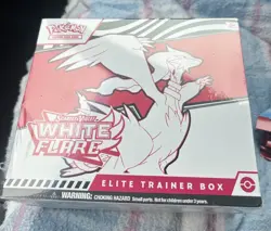 Pokemon TCG: Scarlet & Violet - WHITE FLARE Elite Trainer Box Ships Today!! - Image 1