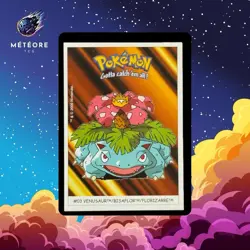 Carte Pokemon Dunkin Boomer #03 Florizarre / Venusaur 2000 Nintendo - Image 1