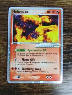 Pokemon Moltres ex Black Star Holo Promo 031 NM-MINT - Image 1