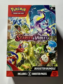 Pokemon TCG: Scarlet and Violet Base Set Booster Bundle New Factory SEALED - Image 1