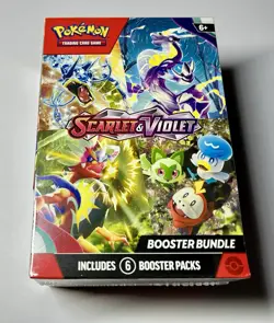 Pokemon TCG: Scarlet and Violet Base Set Booster Bundle New Factory SEALED - Image 2