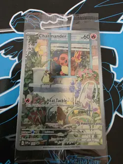 Pokemon TCG: Charmander SVP044 Obsidian Flames ETB Pokemon Center Stamped Promo - Image 1