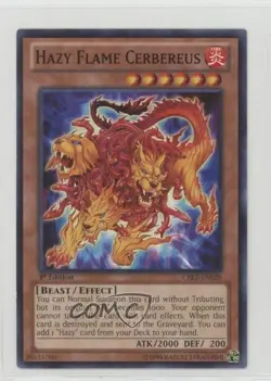 Hazy Flame Cerbereus 1st Ed. YuGiOh Cosmo Blazer #CBLZ-EN028 - Image 1