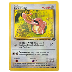 Lickitung Basic Pokemon Card 38/64 Uncommon Colorless Jungle 1999 Light Play - Image 1