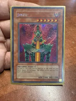 Yu-gi-oh Jinzo Secret Rare BPT-011 Machine Effect 77585513 1996 Nice - Image 1