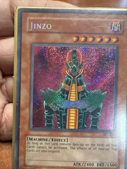 Yu-gi-oh Jinzo Secret Rare BPT-011 Machine Effect 77585513 1996 Nice - Image 2