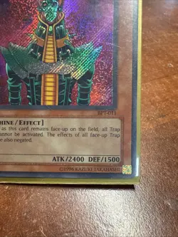 Yu-gi-oh Jinzo Secret Rare BPT-011 Machine Effect 77585513 1996 Nice - Image 4