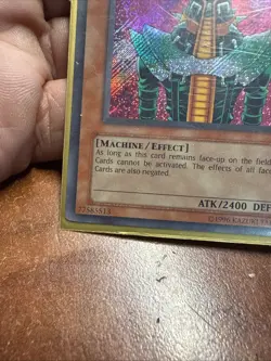 Yu-gi-oh Jinzo Secret Rare BPT-011 Machine Effect 77585513 1996 Nice - Image 5