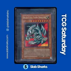 2002 YU-GI-OH! MAGIC RULER NA ENGLISH #MRL-000 BLUE-EYES TOON DRAGON - Image 1