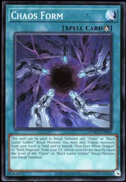Chaos Form SDWD-EN020 Structure Deck: Blue-Eyes White Destiny Yu-Gi-Oh NM - Image 1