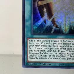 Ancient Chant LED7-EN004 Ultra Rare 1st Edition LP Yugioh - Image 4