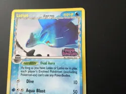 Latios 12/110 Delta Species Holo Holon Phantoms Stamped Pokemon Card - Image 4