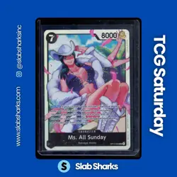 2026 ONE PIECE AZURE SEA'S SEVEN #OP14-084 MS. ALL SUNDAY SUPER RARE - Image 1