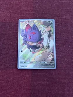 Pokemon TCG- N's Zorua 189 Sv: Scarlet & Violet Promo Cards Journey Together- NM - Image 1