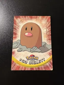 Topps Pokemon Card #50 Diglett - Image 1