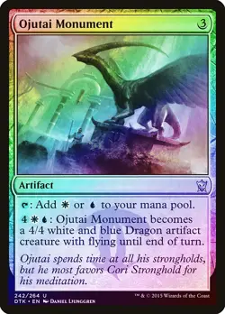Ojutai Monument FOIL Dragons of Tarkir NM Artifact Uncommon MTG CARD ABUGames - Image 1
