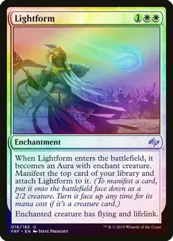 Lightform FOIL Fate Reforged NM White Uncommon MAGIC GATHERING CARD ABUGames - Image 1