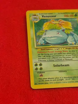 1990s Pokemon Venusaur 2nd Edition Card - Image 4