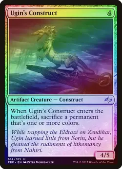 Ugin's Construct FOIL Fate Reforged NM Artifact Uncommon MAGIC CARD ABUGames - Image 1