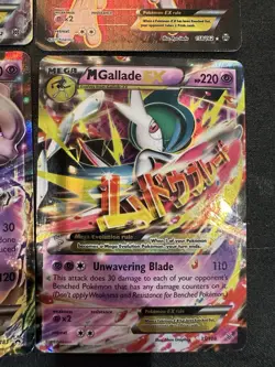 M Mewtwo EX 63/162 Mewtwo 158/162 , XY200 Mega XY Breakthrough Holo Pokemon Card - Image 5