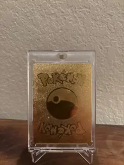 Charizard Gold Metal Foil Exclusive Pokemon TCG Collectible Card - Image 2