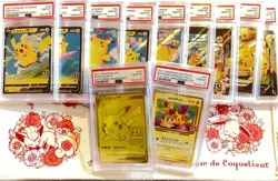 Pokemon Card Psa10 Set Pikachu 25Th 11Th Consecutive Number - Image 1