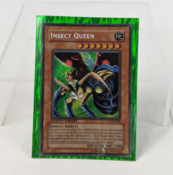 1996 Yu-Gi-Oh YuGiOh Holo Card Insect Queen Limited Edition CT1-EN005 English - Image 1