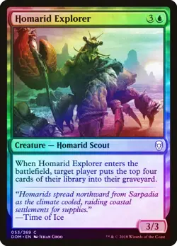 Homarid Explorer FOIL Dominaria NM Blue Common MAGIC GATHERING CARD ABUGames - Image 1
