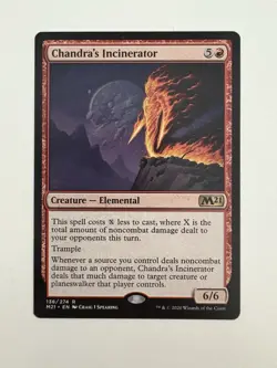 Chandra’s Incinerator MTG Magic the Gathering Card NM Near Mint M21 - Image 1