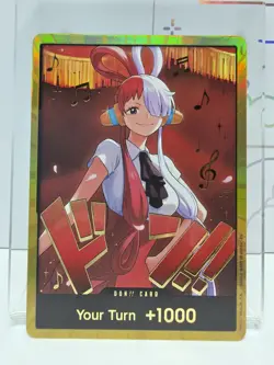 DON!! Card (Uta) (Gold) Extra Booster: One Piece Heroines Edition Foil - Image 1
