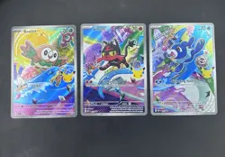 Pokemon First Partner Illustration Collection Series 1, Generation 7 Cards - Image 1