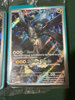 3X Pokemon N's Zekrom #031 Promo Nintendo Card Lot MEP English - Image 2