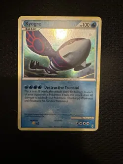Kyogre 12/95 SWIRL HOLO Rare Pokemon Card Call of Legends - NM - Image 4