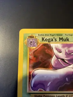 Koga's Muk 26/132 Gym Challenge Rare Pokemon Card - Image 3
