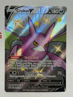 Crobat V SWSH098 SWSH: Sword & Shield Promo Cards Holo - Image 1