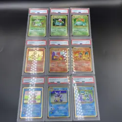 Pokemon Card Classic Starter Set 9 Consecutive Numbers PSA10 GEM MINT - Image 1