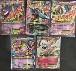 Mega EX XY Lot Gengar EX 35/119 Alakazam Sharpedo XY200 Promo Pokemon Card TCG - Image 1